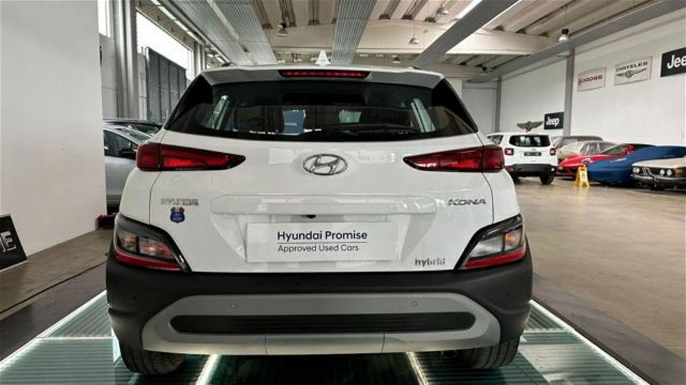 Hyundai Kona HEV 1.6 DCT XTech  del 2022 usata a Reggio nell'Emilia (5)