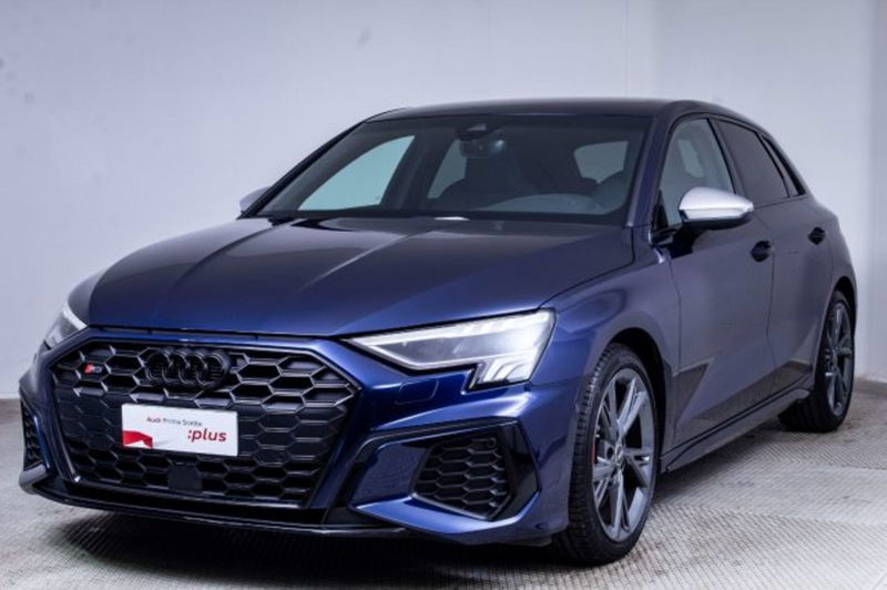 Audi S3 Sportback TFSI 310 CV quattro S tronic sport attitude del 2021 usata a Paruzzaro