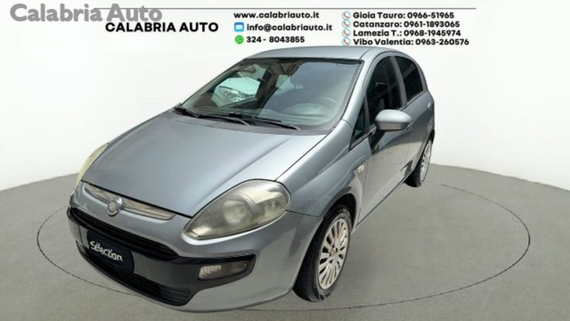 Fiat Punto Evo 1.3 Mjt 75 CV 5 porte Dynamic  del 2011 usata a Gioia Tauro