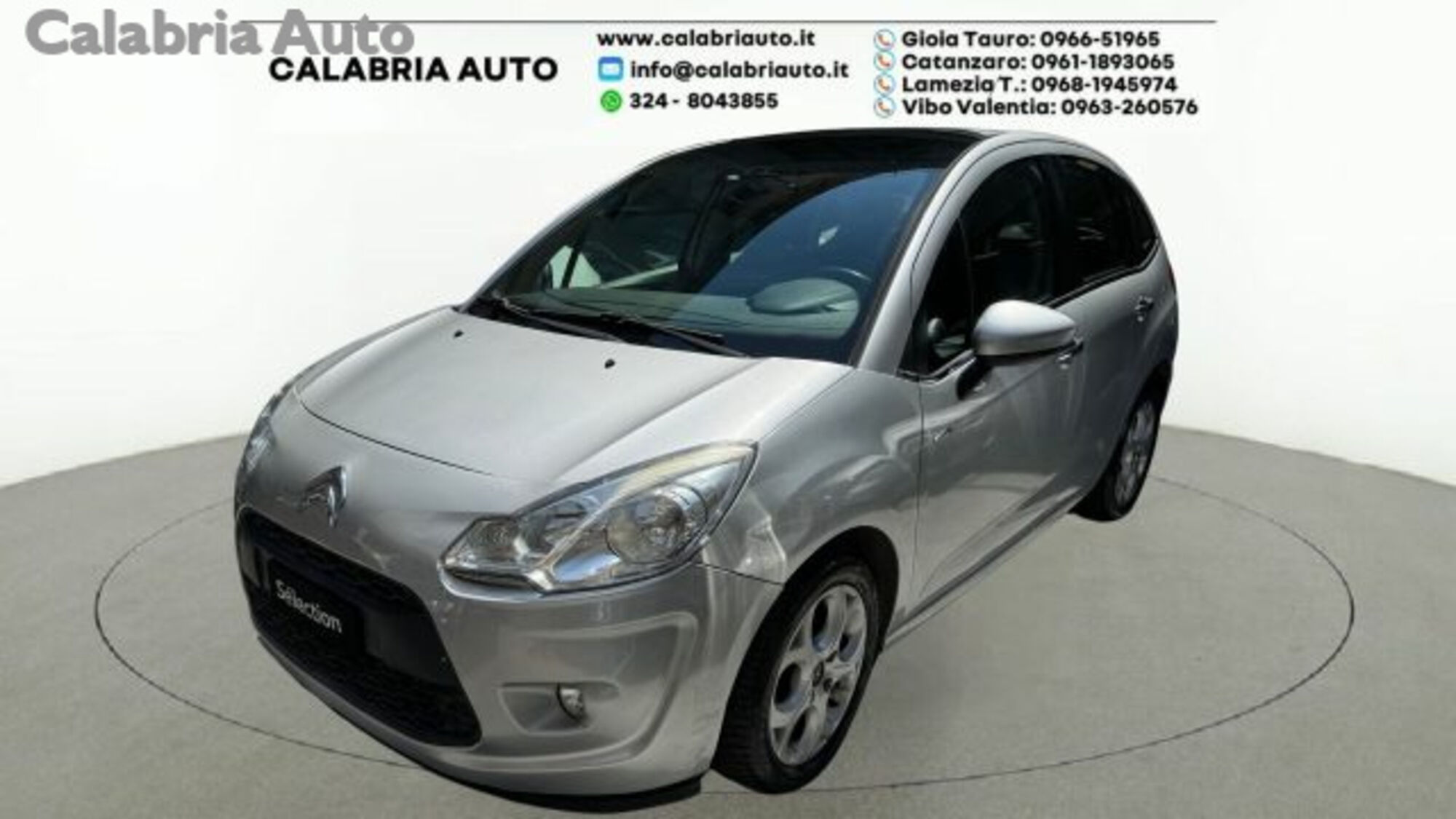 Citroen C3 1.4 HDi 70 Exclusive  del 2012 usata a Gioia Tauro