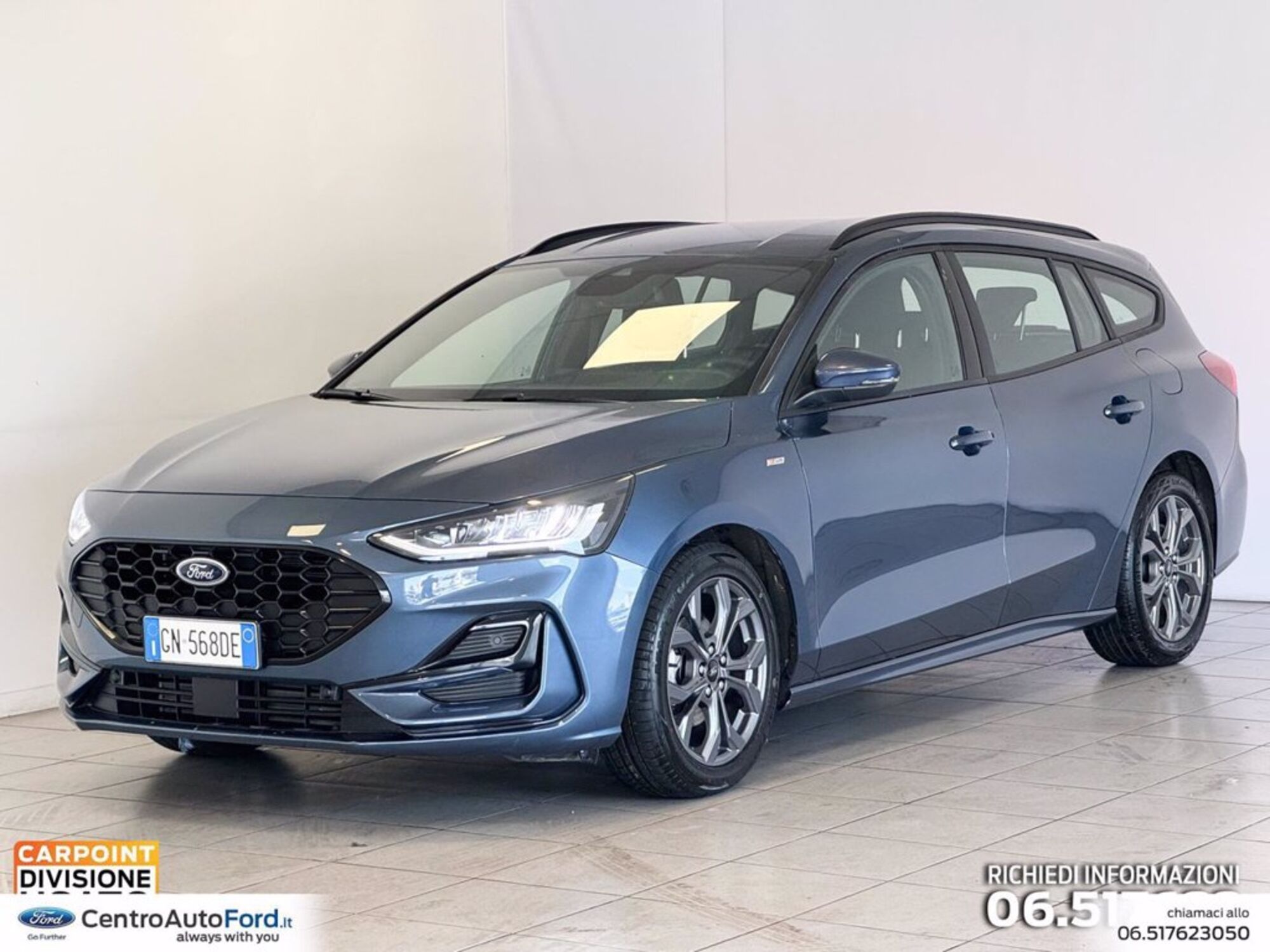 Ford Focus Station Wagon 1.0 EcoBoost 125 CV automatico SW ST-Line  del 2023 usata a Albano Laziale