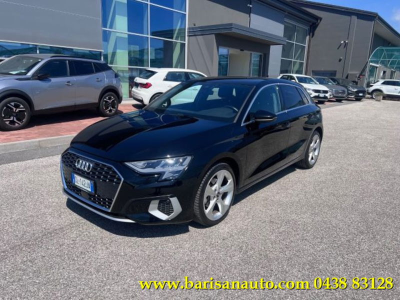 Audi A3 Sportback 30 TFSI S tronic Business Advanced del 2022 usata a Pieve di Soligo