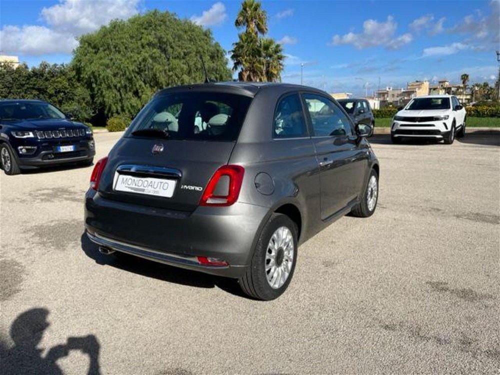 Fiat 500 1.0 Hybrid Dolcevita  del 2022 usata a Marsala (3)