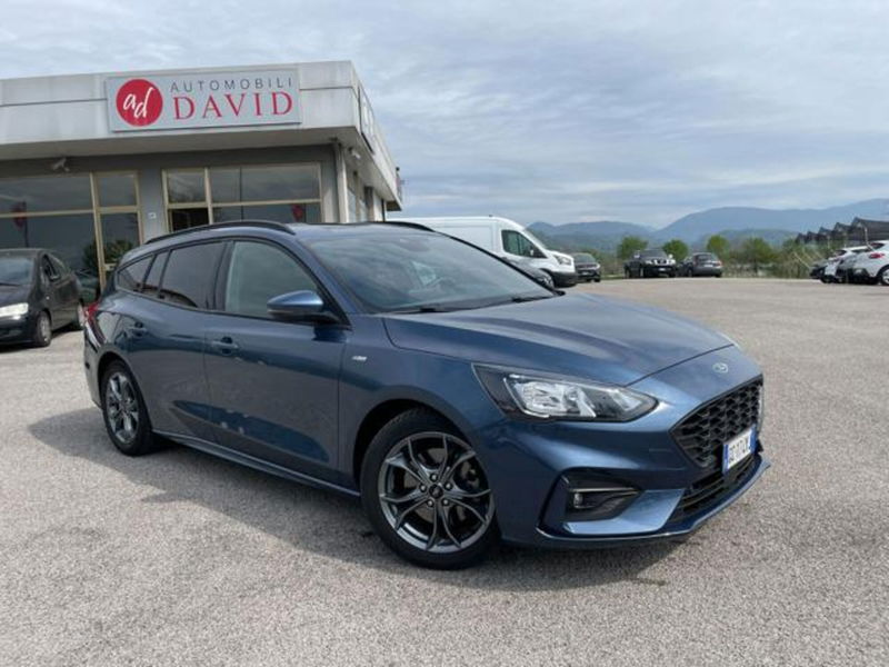 Ford Focus Station Wagon 1.5 EcoBlue 120 CV automatico SW ST-Line Co-Pilot  del 2020 usata a Maniago