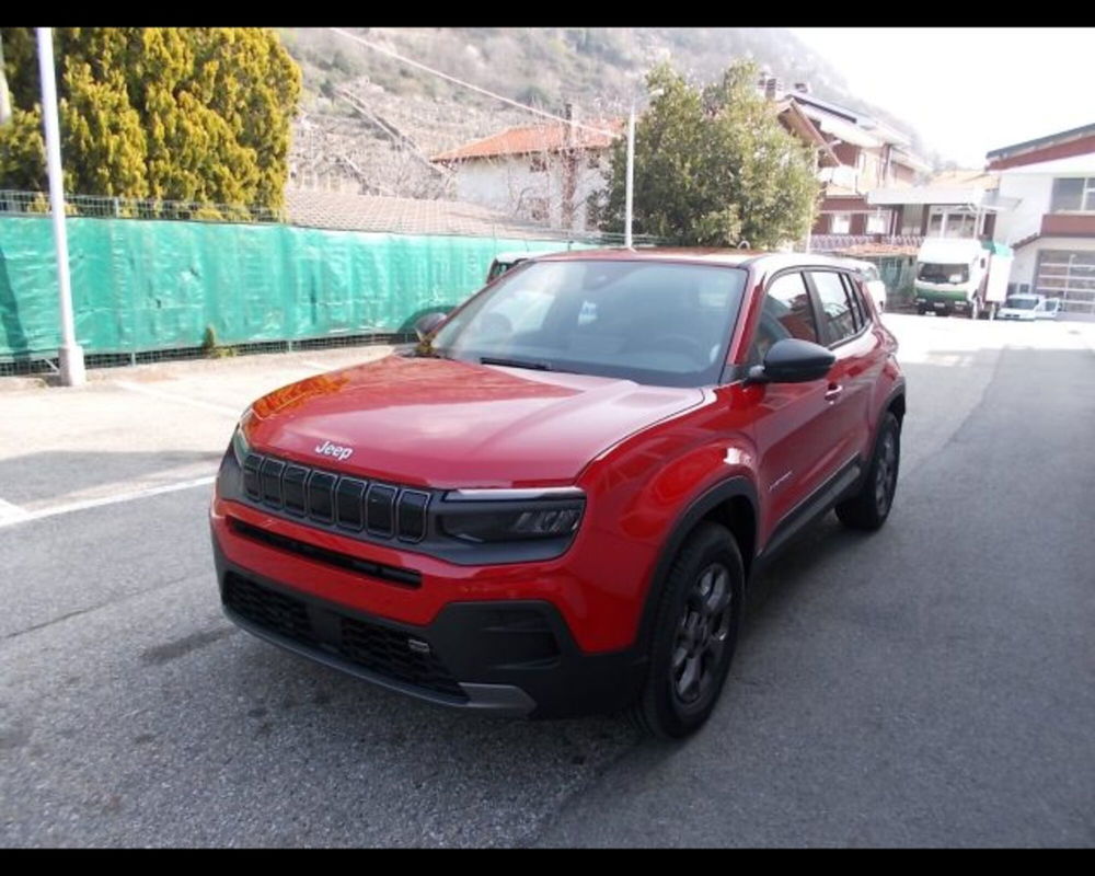 Jeep Avenger nuova a Aosta