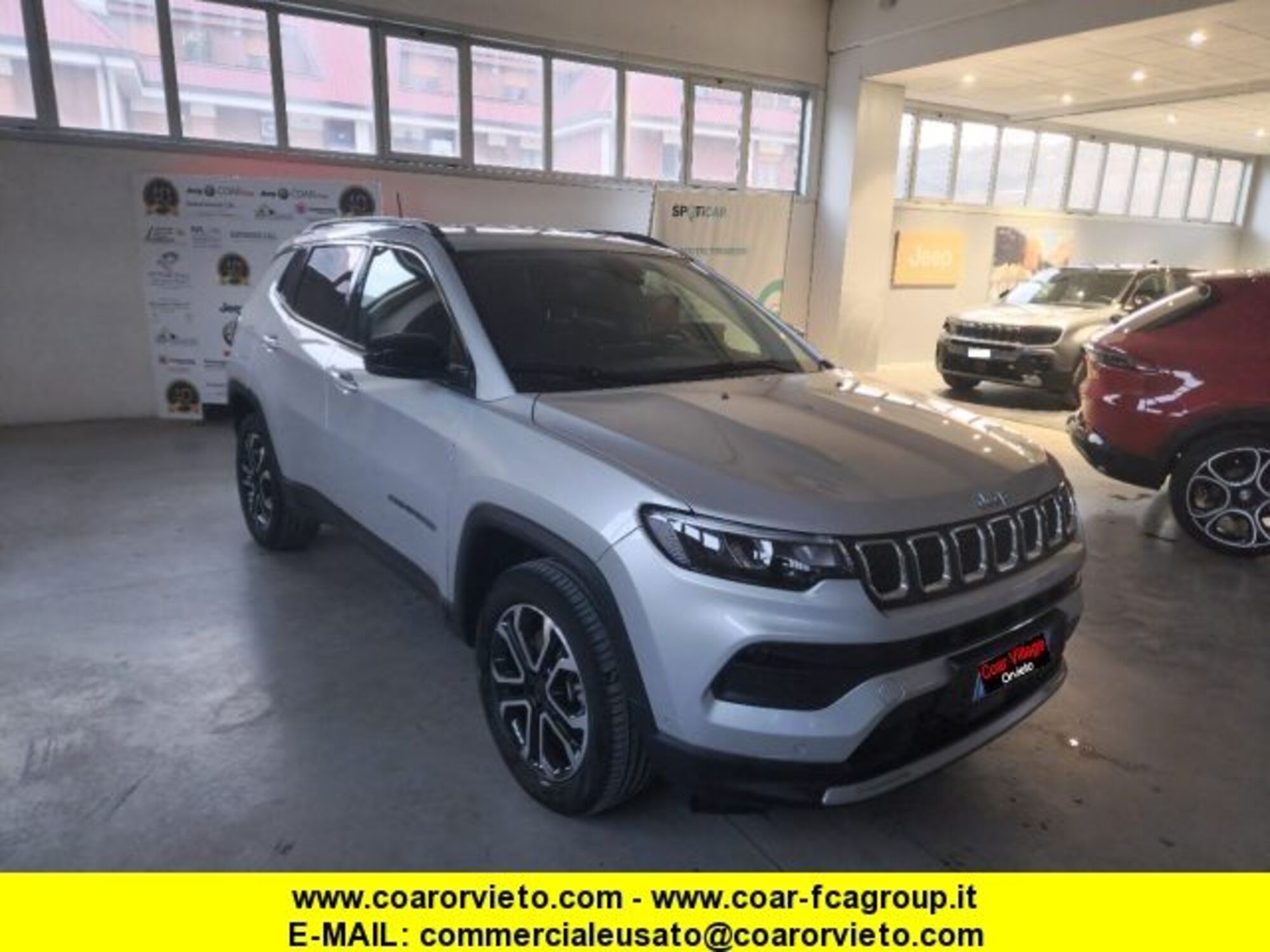 Jeep Compass 1.3 T4 190CV PHEV AT6 4xe Limited  del 2023 usata a Orvieto