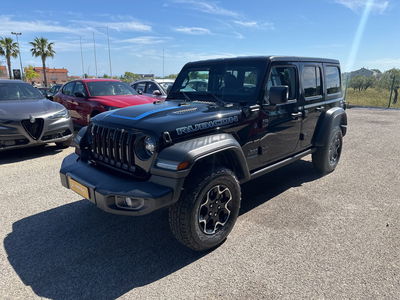 Jeep Wrangler Unlimited 2.0 atx phev Rubicon 4xe auto del 2022 usata a Mozzagrogna