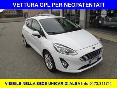 Ford Fiesta 1.1 75 CV GPL 5 porte Titanium  del 2020 usata a Alba