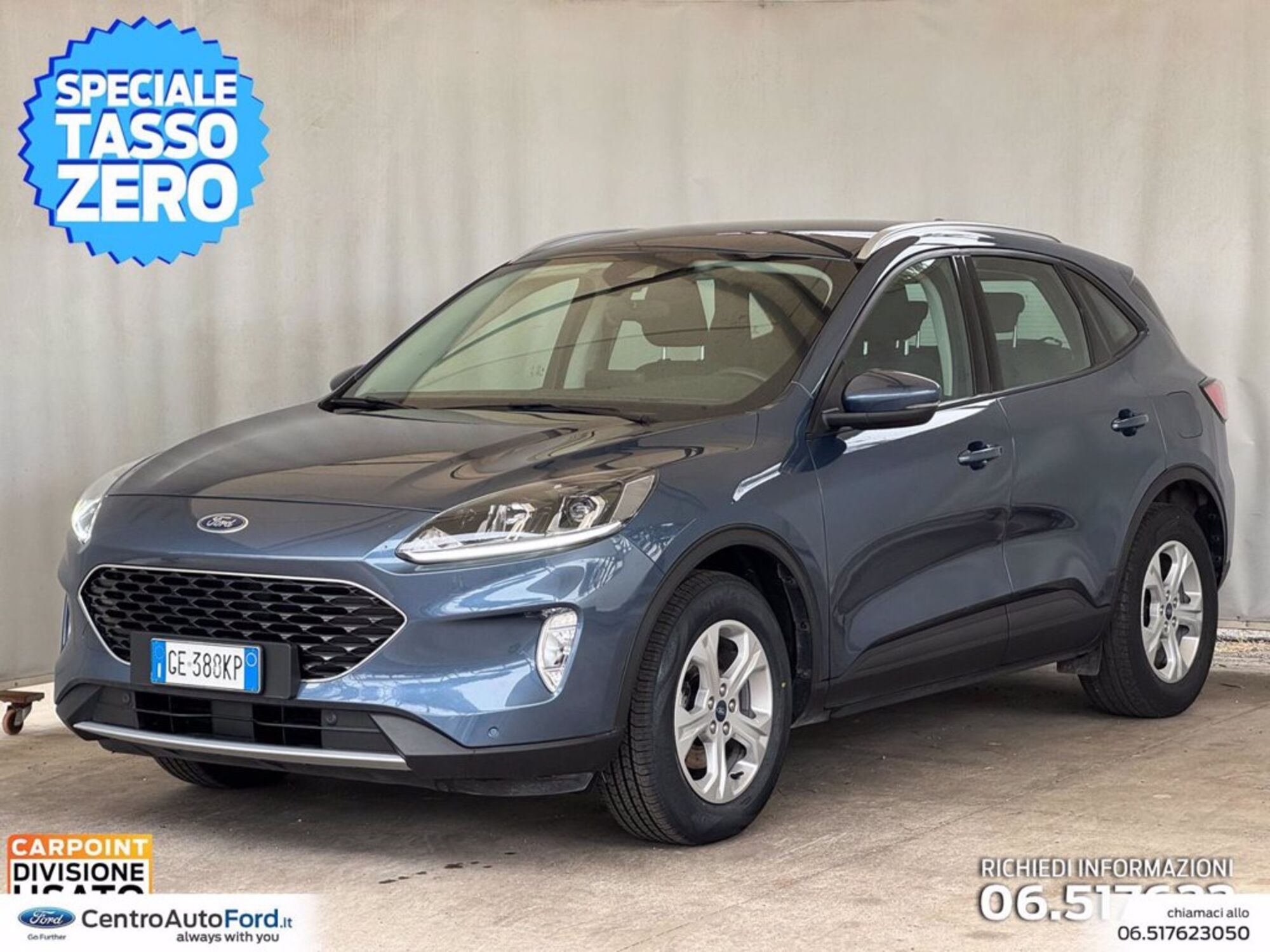 Ford Kuga 1.5 EcoBlue 120 CV 2WD ST-Line  del 2021 usata a Albano Laziale