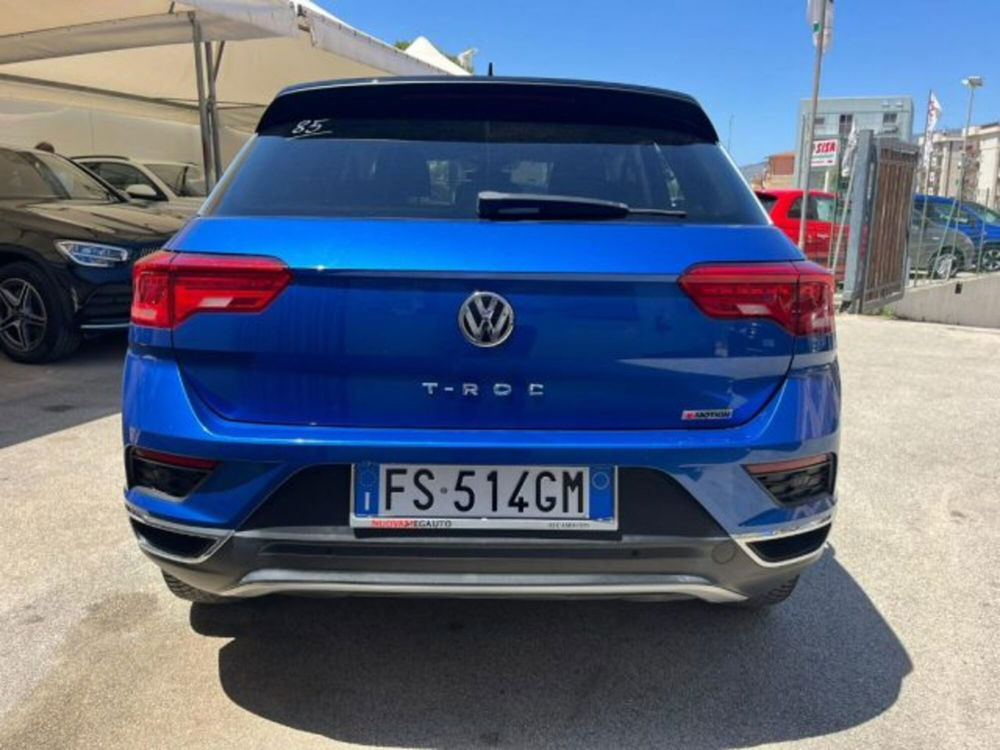 Volkswagen T-Roc 2.0 TDI SCR 150 CV DSG 4MOTION Style BlueMot. Tech.  del 2018 usata a Alcamo (5)