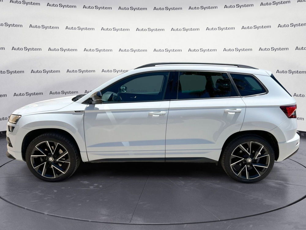 Skoda Karoq 2.0 TDI EVO SCR 4x4 DSG SportLine  del 2021 usata a Palermo (4)