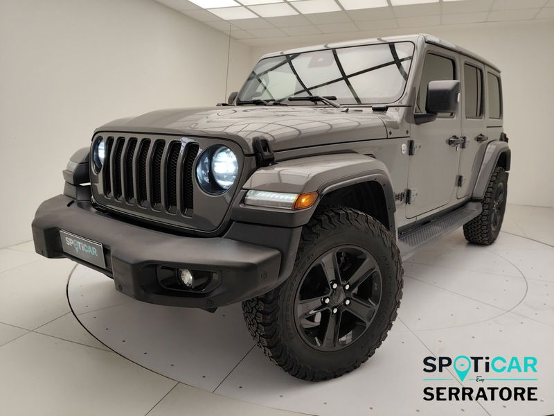 Jeep Wrangler Unlimited 2.2 Mjt II Night Eagle del 2019 usata a Erba