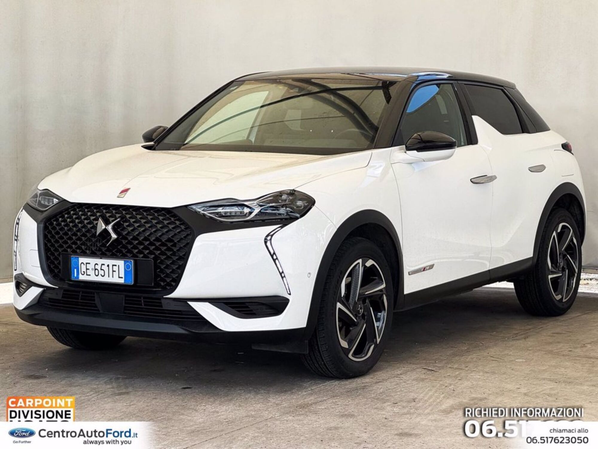 Ds DS 3 DS 3 Crossback PureTech 130 aut. Performance Line  del 2021 usata a Albano Laziale