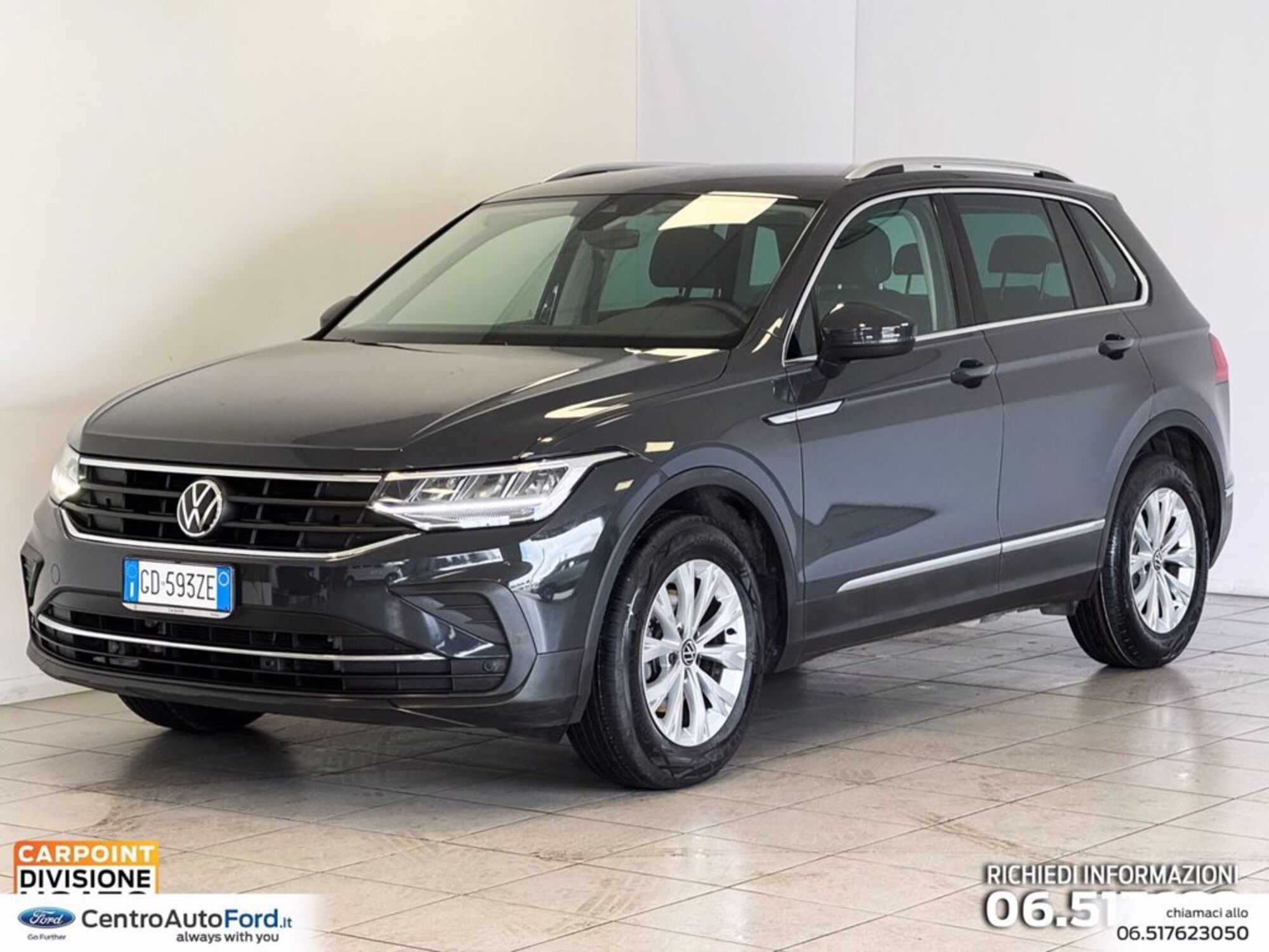 Volkswagen Tiguan 2.0 tdi Life 150cv dsg del 2021 usata a Albano Laziale