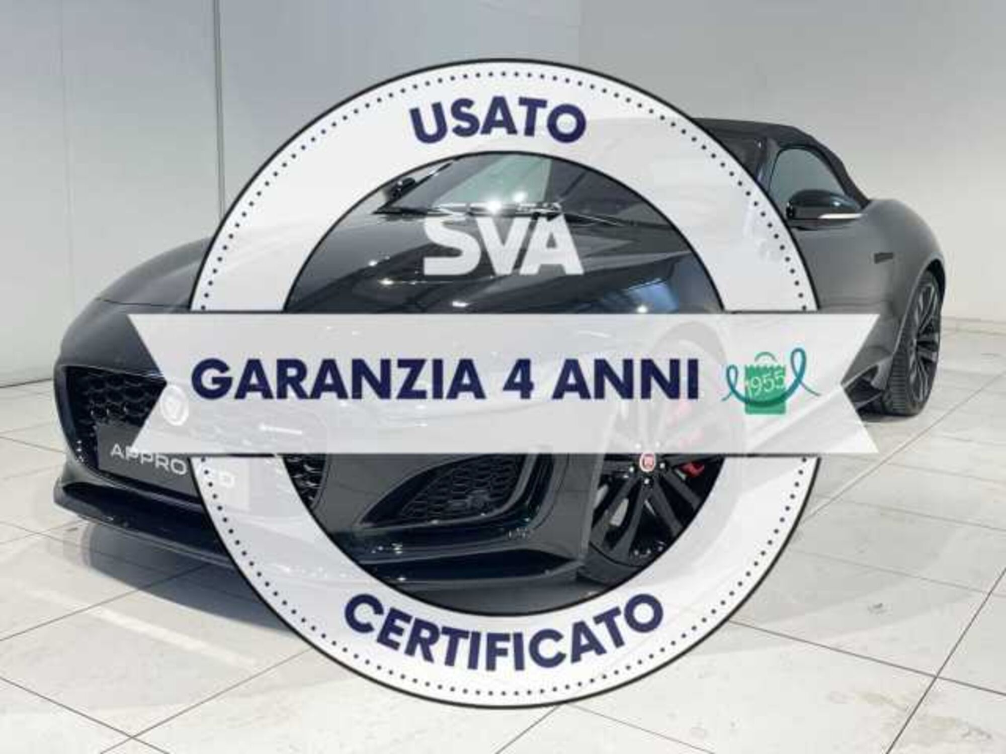 Jaguar F-Type Cabrio 2.0 aut. Convertibile R-Dynamic Black del 2023 usata a Ravenna