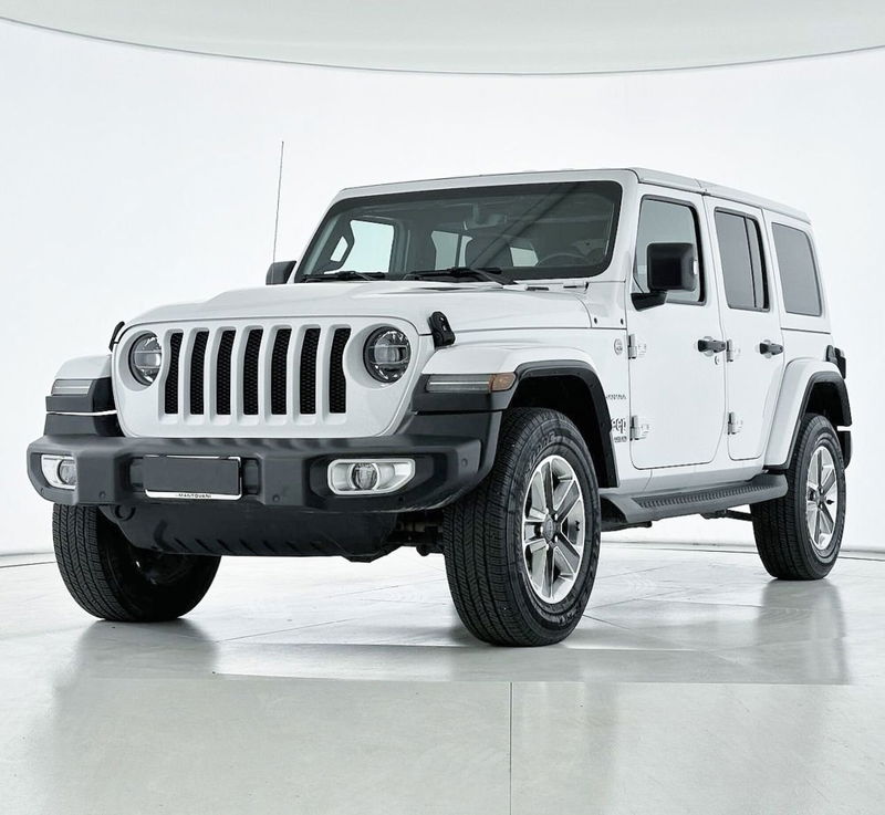 Jeep Wrangler Unlimited 2.2 Mjt II Sahara del 2020 usata a Bastia Umbra