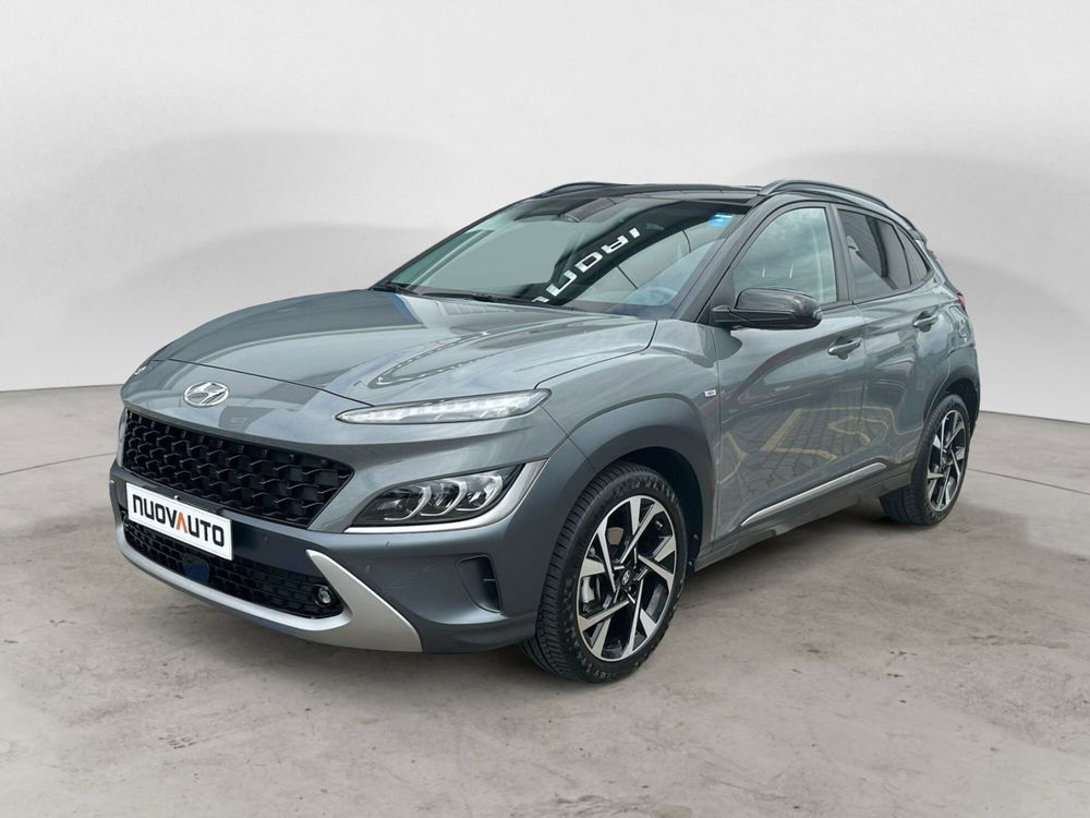 Hyundai Kona HEV 1.6 DCT XLine del 2021 usata a Madignano