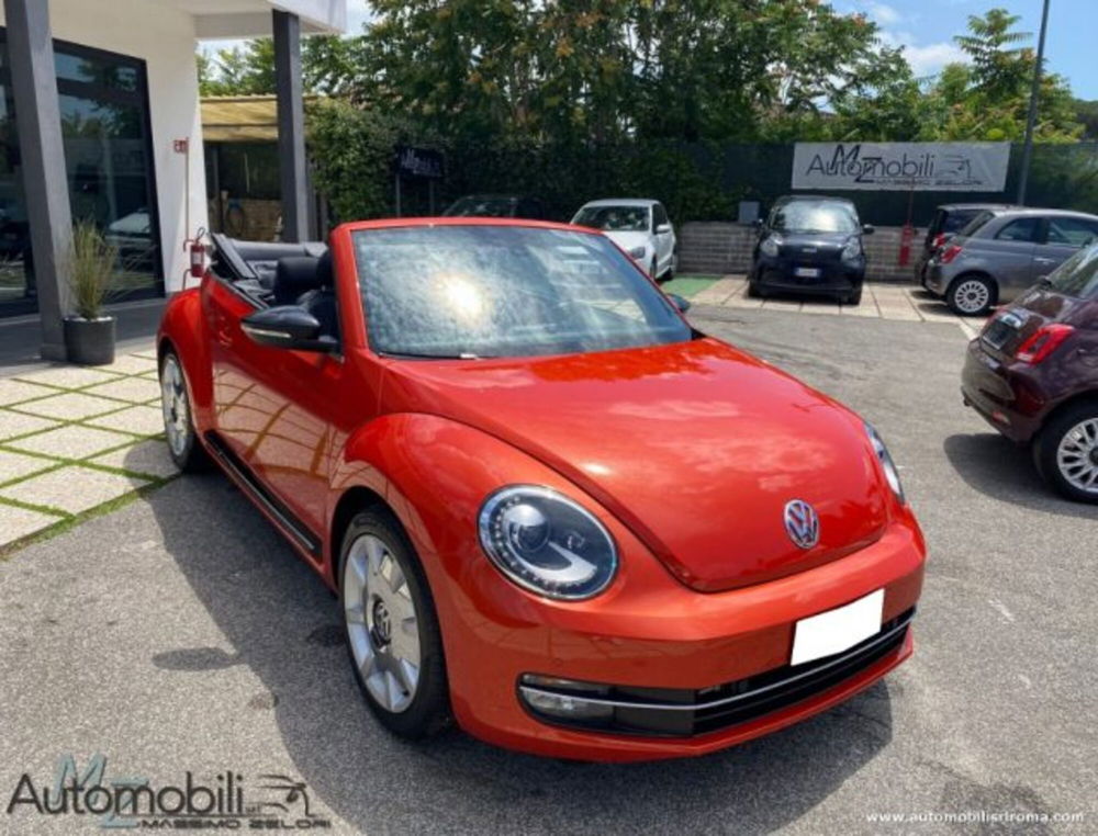 Volkswagen Maggiolino Cabrio usata a Roma (13)