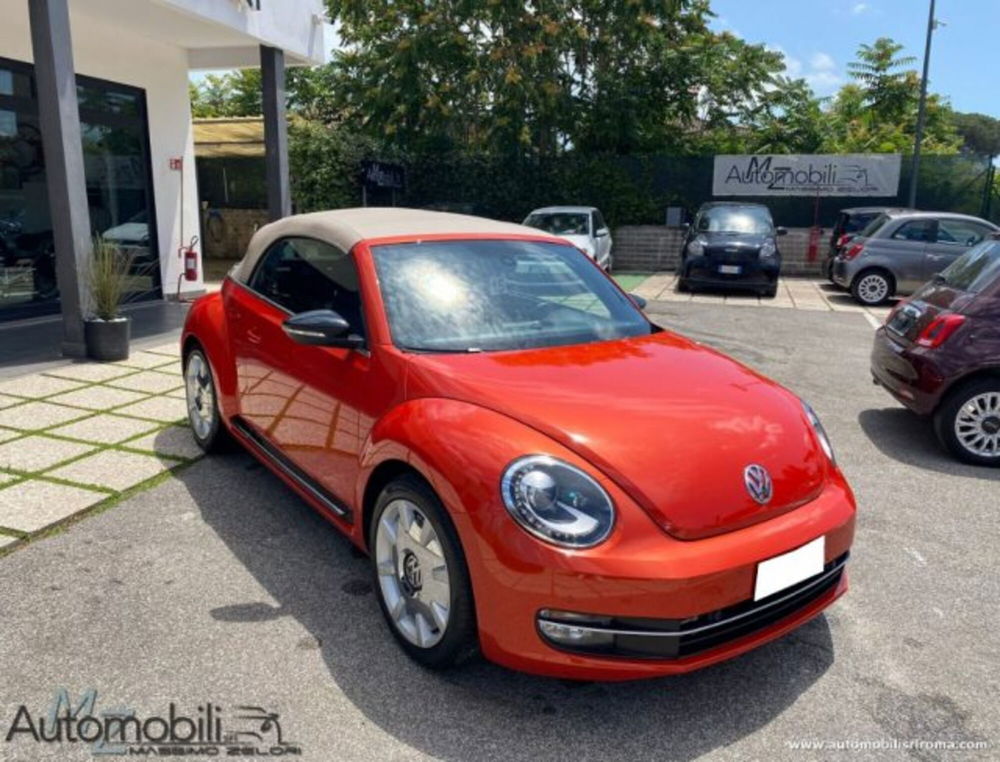 Volkswagen Maggiolino Cabrio usata a Roma (14)