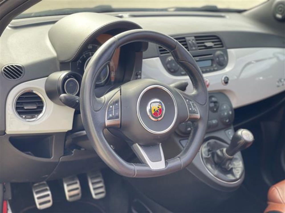 Abarth 595 Cabrio 595C 1.4 t-jet Turismo 165cv del 2012 usata a Ragusa (5)