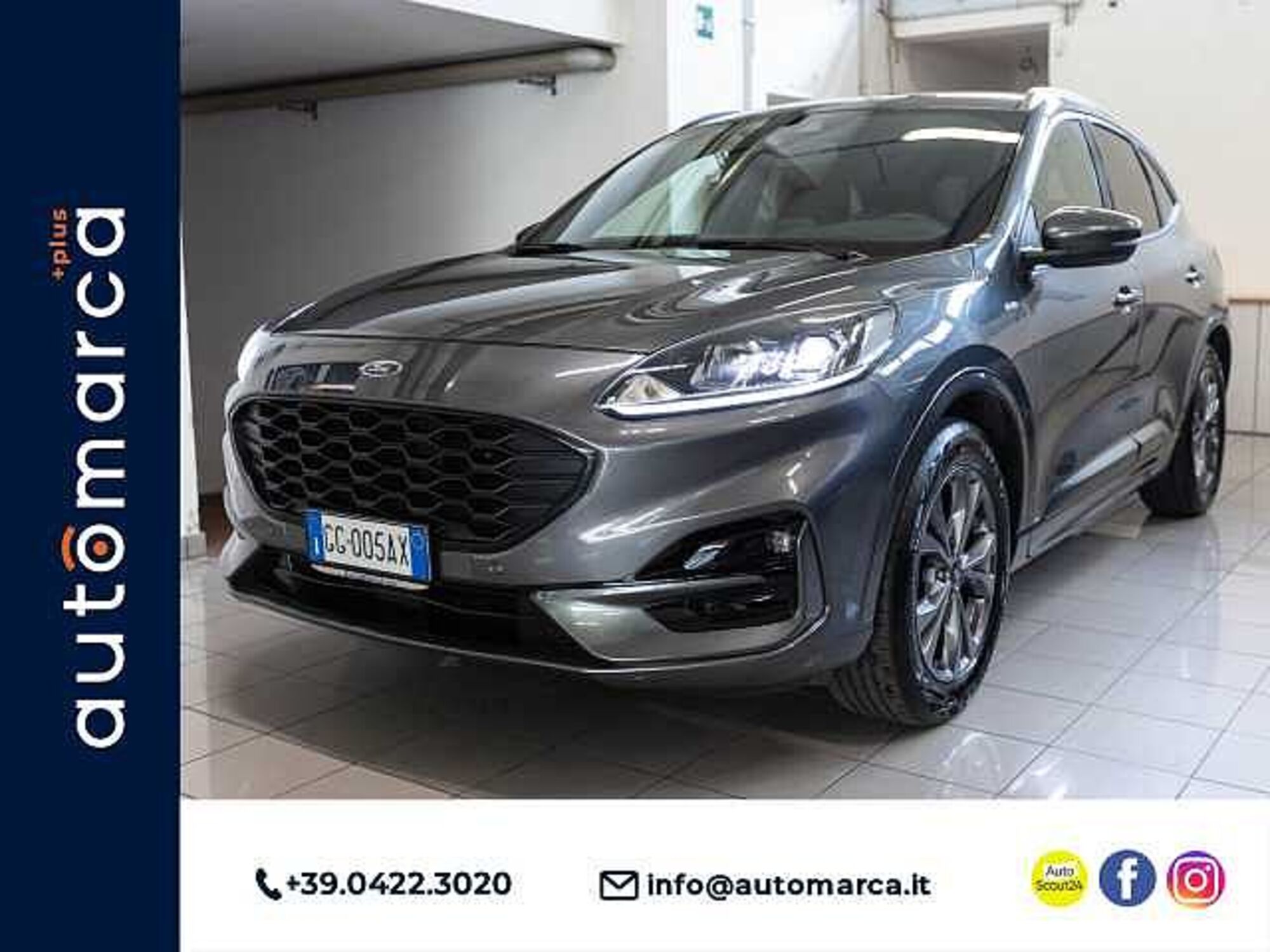 Ford Kuga 1.5 EcoBoost 150 CV 2WD ST-Line  del 2021 usata a Silea