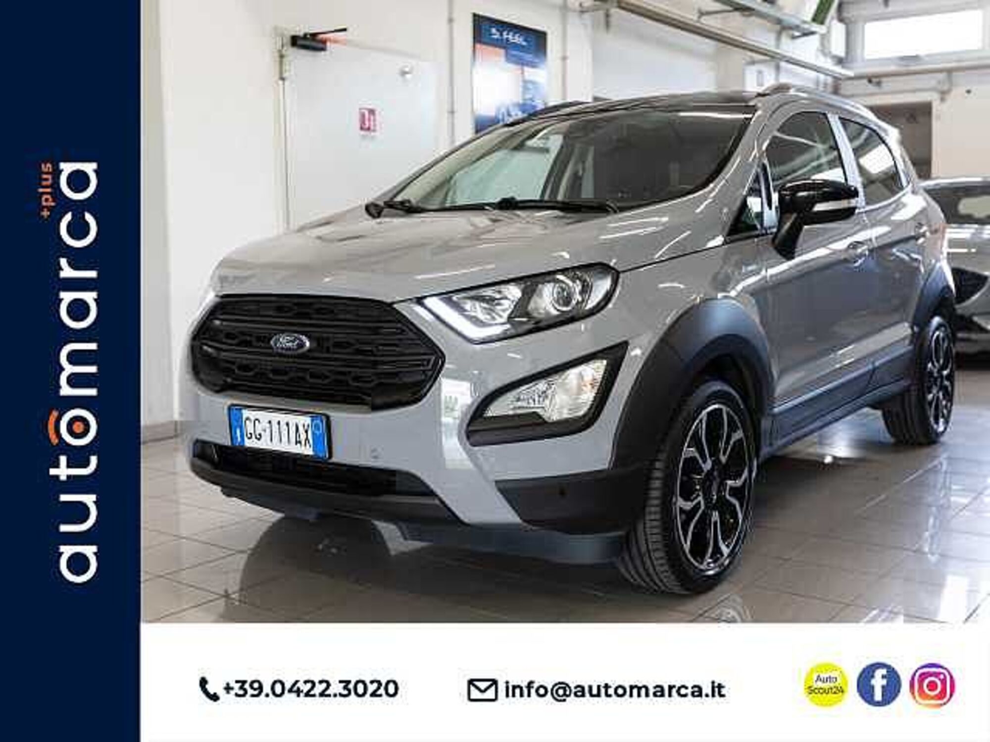 Ford EcoSport 1.0 EcoBoost 125 CV Start&amp;Stop Active del 2021 usata a Silea