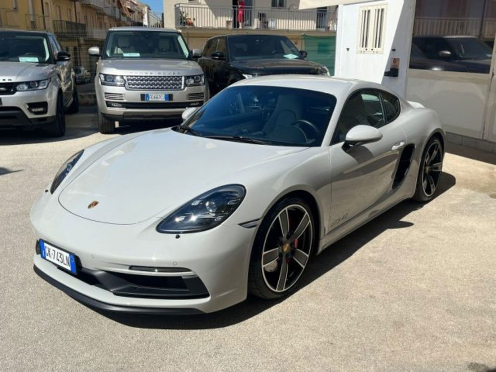 Porsche 718 Cayman  usata a Trapani (6)