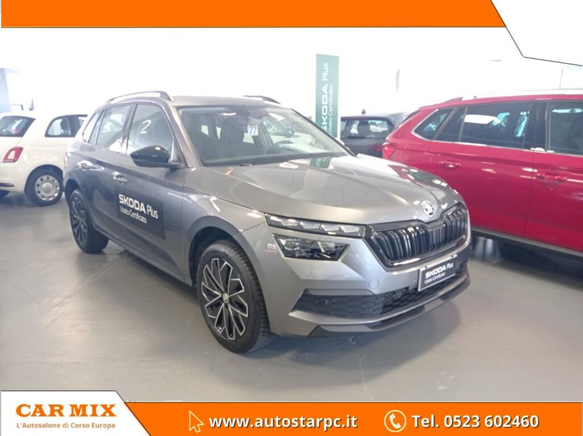 Skoda Kamiq 1.0 tsi Black Dots 115cv dsg del 2023 usata a Piacenza