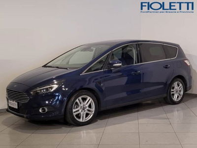 Ford S-Max 2.0 TDCi 150CV Start&amp;Stop Powershift Titanium  del 2017 usata a Concesio