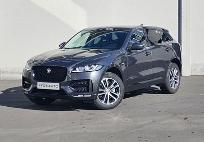 Jaguar F-Pace 2.0 D 180 CV AWD aut. R-Sport Black Edition del 2018 usata a Messina