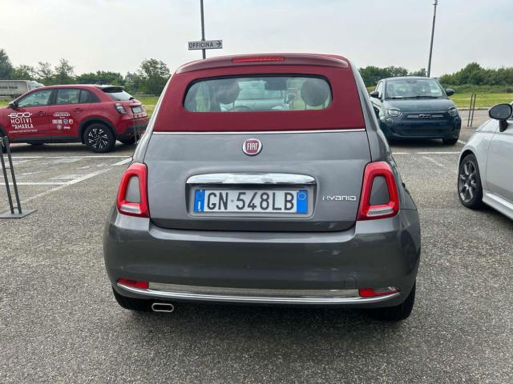 Fiat 500C Cabrio usata a Vercelli (6)