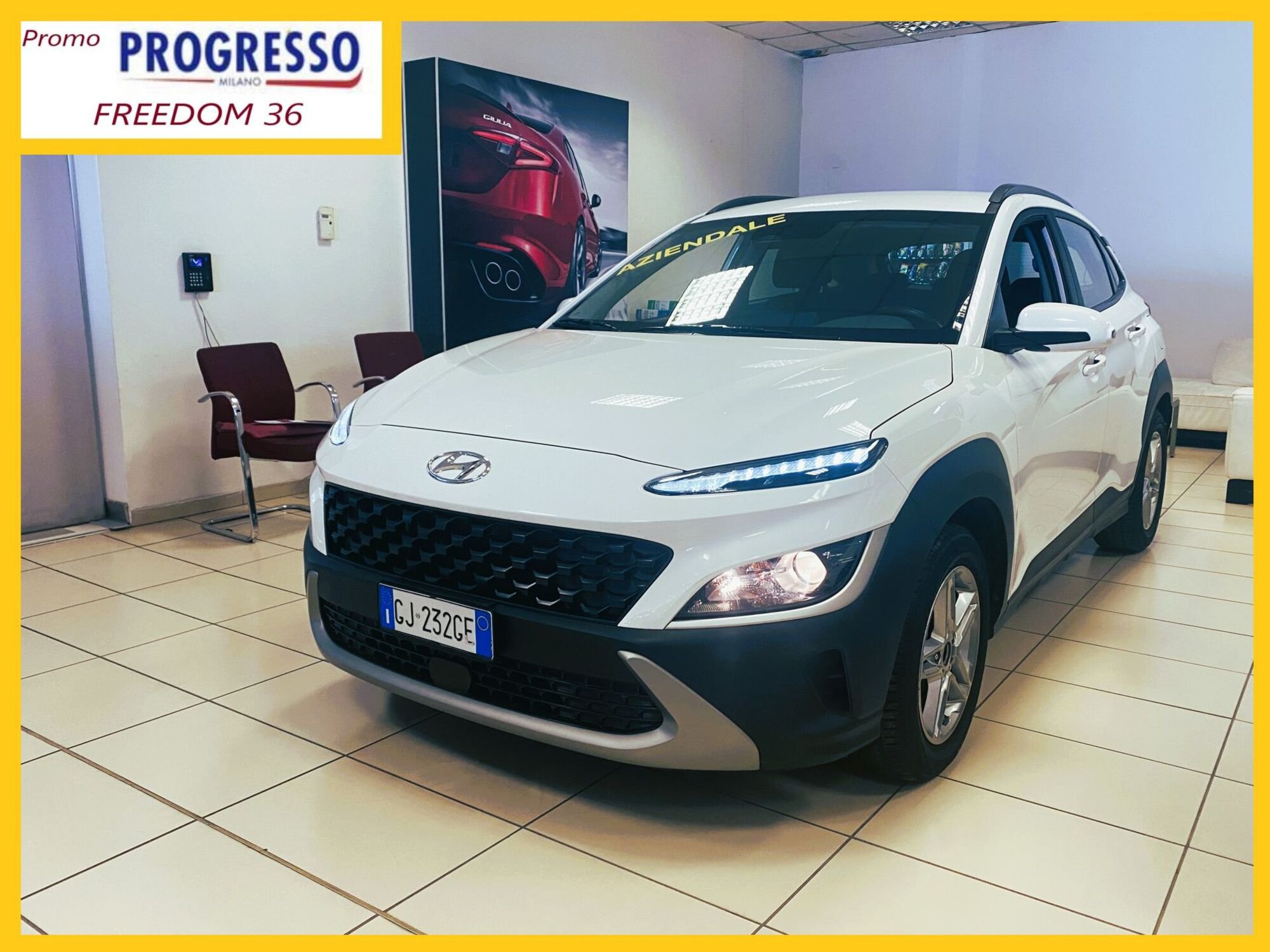 Hyundai Kona 1.0 T-GDI XTech  del 2022 usata a Sesto San Giovanni