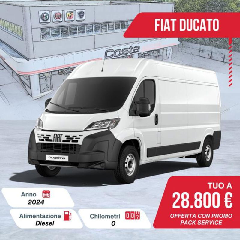 Fiat Ducato Furgone 35 2.2 Mjt 140CV PLMX-TM Maxi HD  nuova a Valdobbiadene