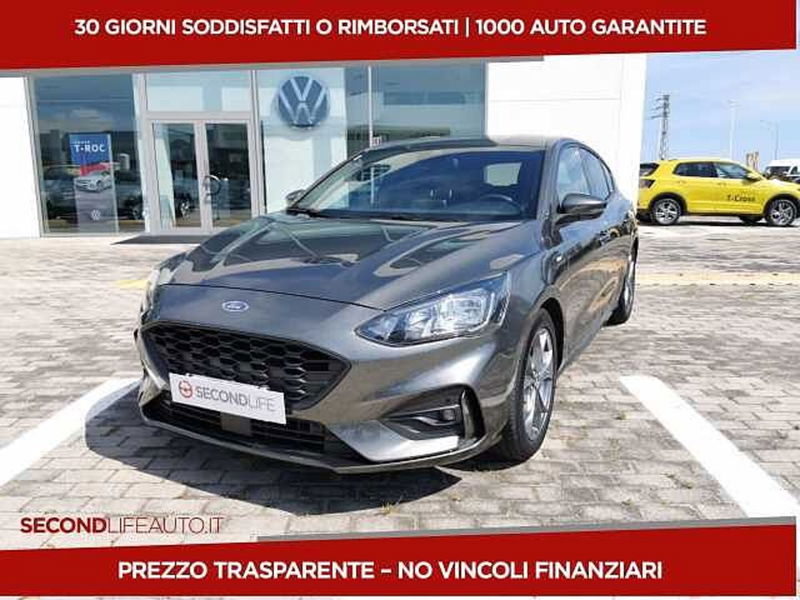 Ford Focus 1.0 EcoBoost 125 CV 5p. ST-Line  del 2020 usata a San Giovanni Teatino