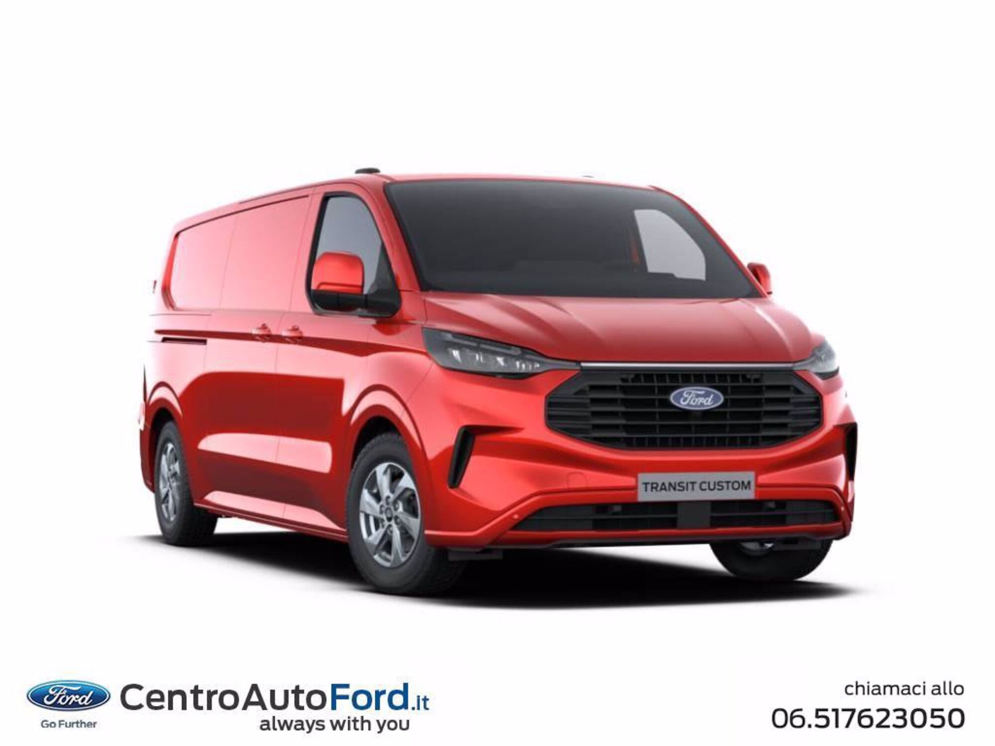 Ford Transit Custom Furgone transit custom V710 320 2.0 ecoblue 136cv Titanium L1H1 AWD A8 nuova a Albano Laziale