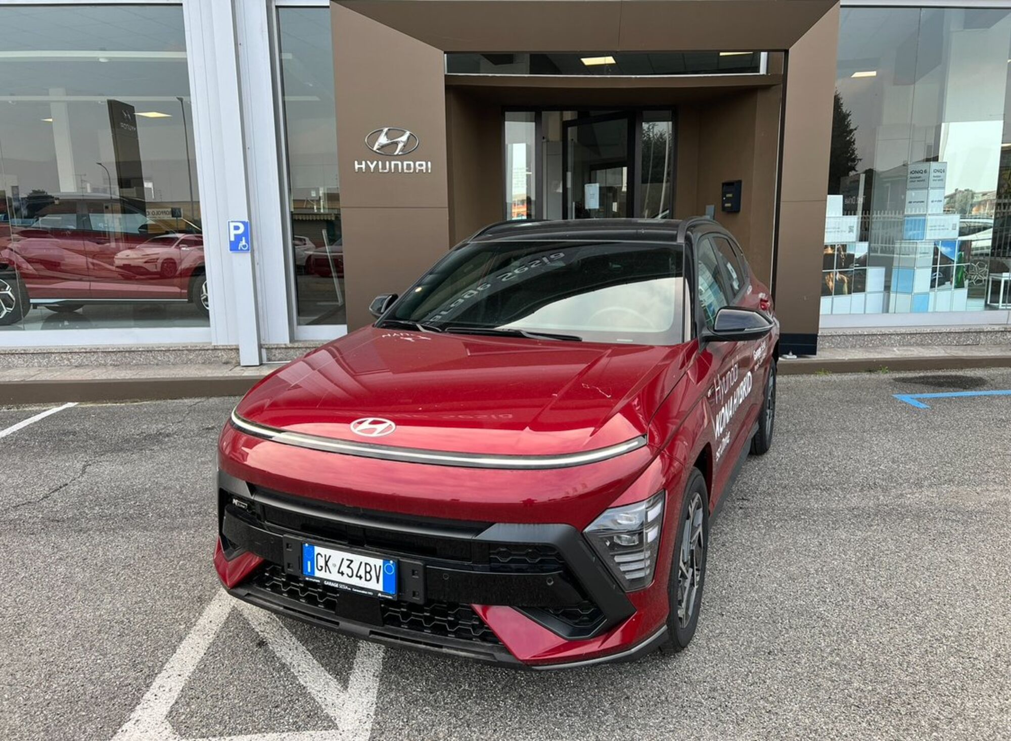 Hyundai Kona 1.6 gdi hev X Class Tech Pack 2wd dct nuova a Caresanablot