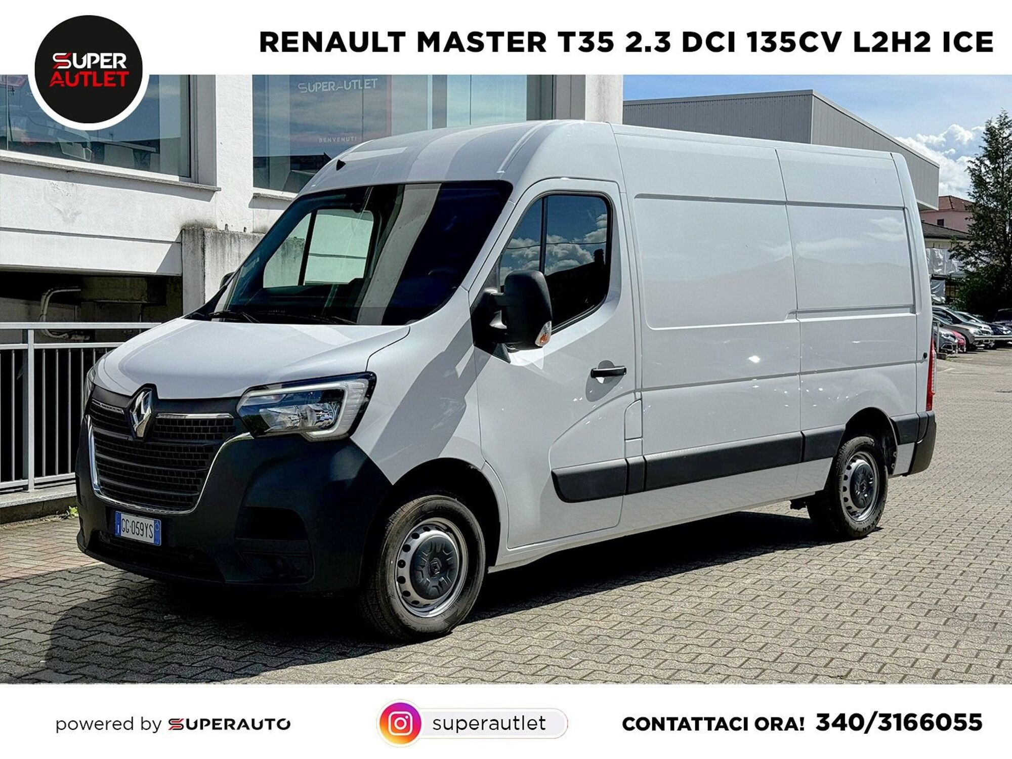 Renault Master Furgone T35 2.3 dCi 135 PC-TM Furgone Ice  del 2021 usata a Vigevano