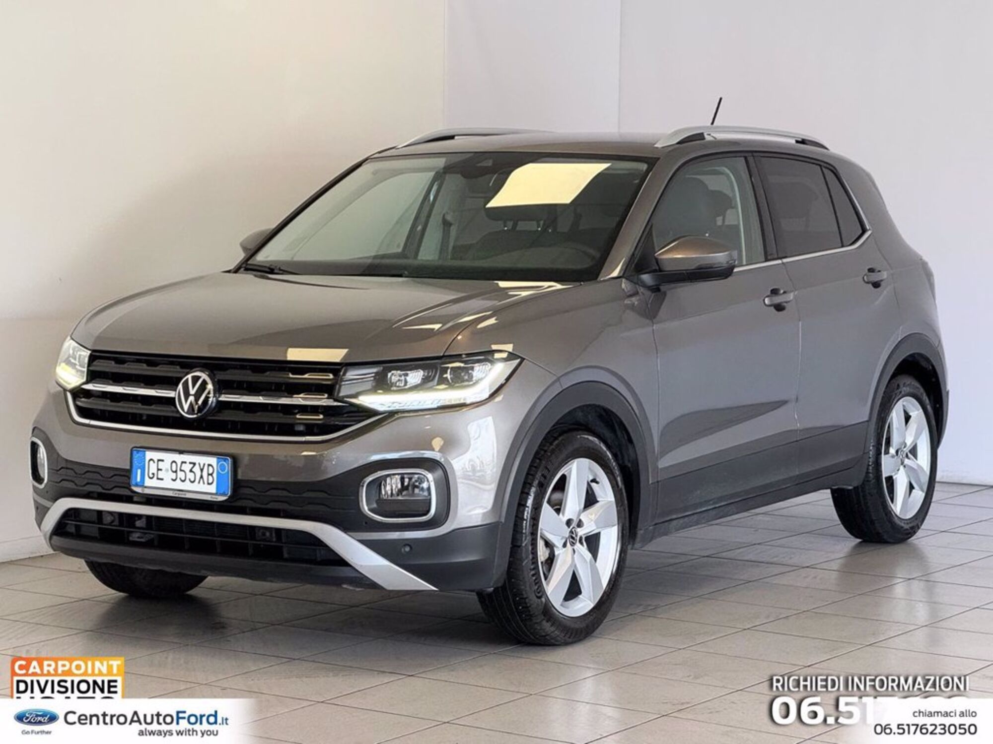 Volkswagen T-Cross 1.0 TSI 110 CV DSG Advanced del 2021 usata a Albano Laziale