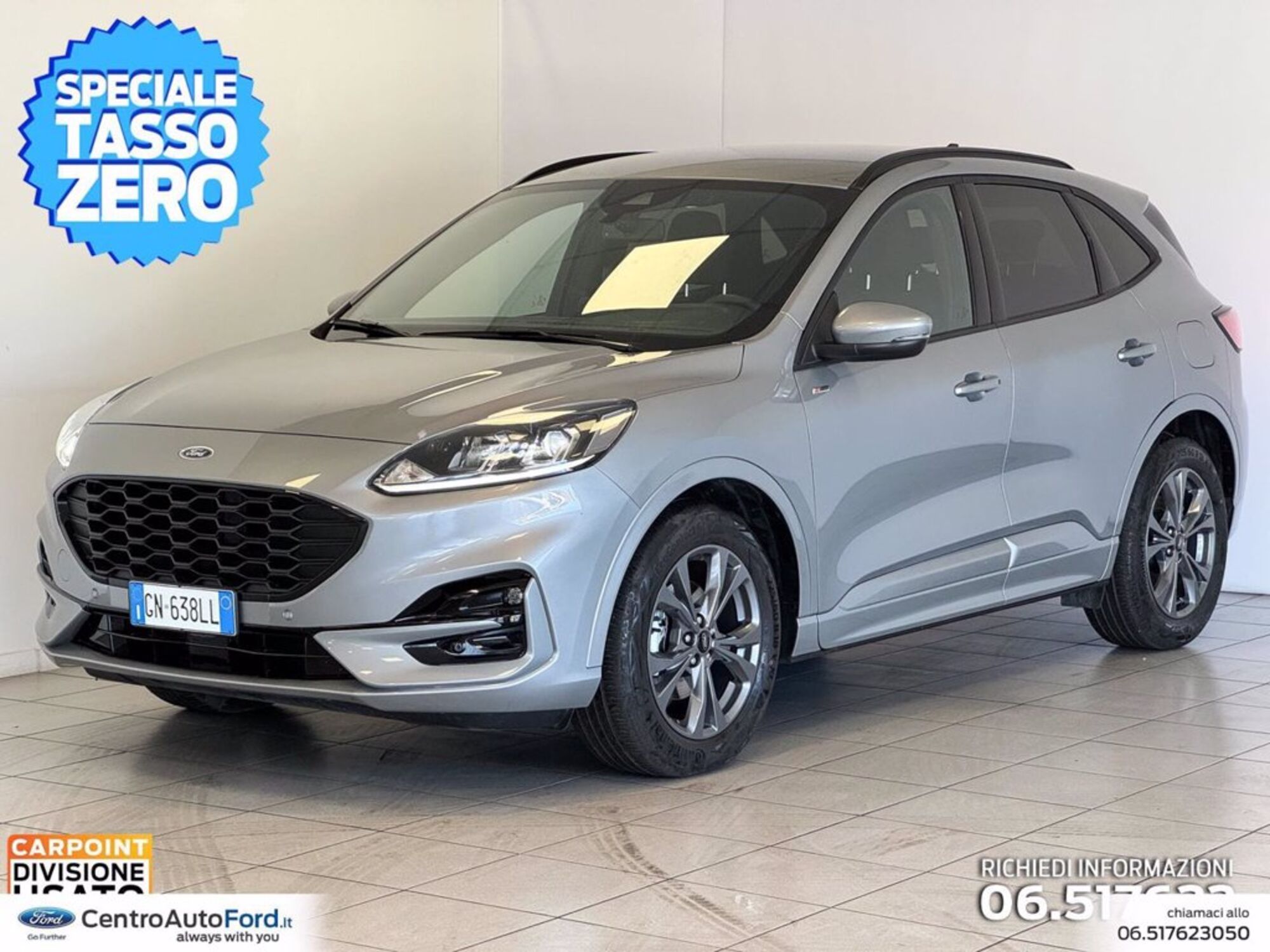 Ford Kuga 2.0 EcoBlue 120 CV aut. 2WD ST-Line X del 2023 usata a Albano Laziale