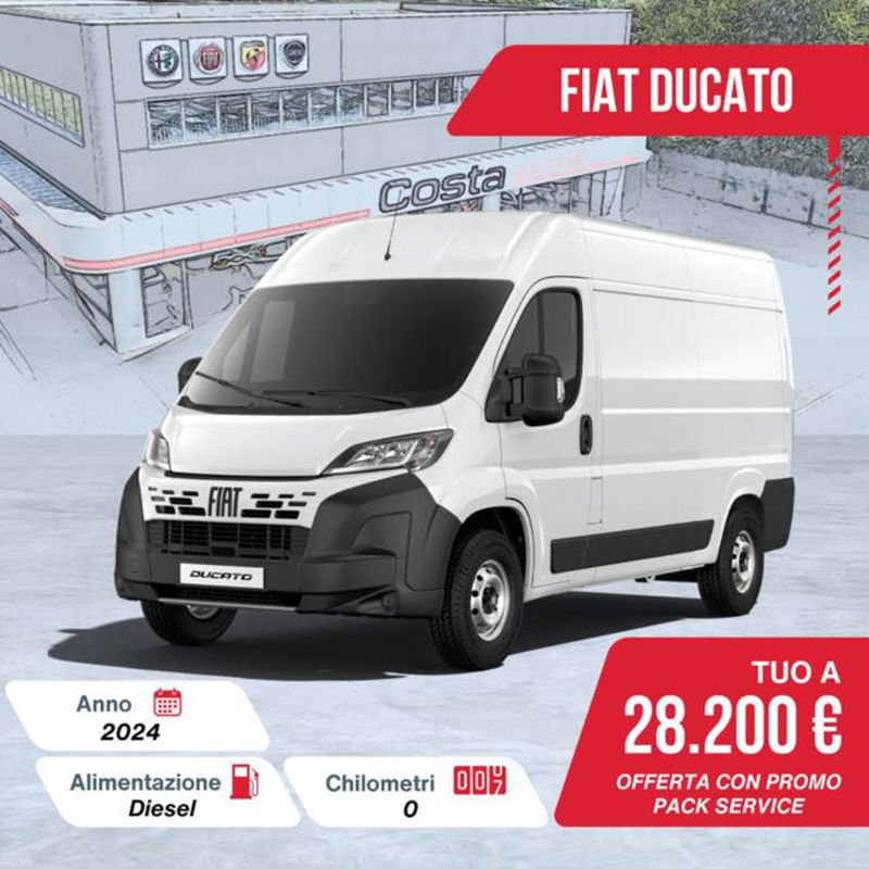 Fiat Ducato Furgone 35 2.2 Mjt 140CV AT9 PM-TM Maxi  nuova a Valdobbiadene