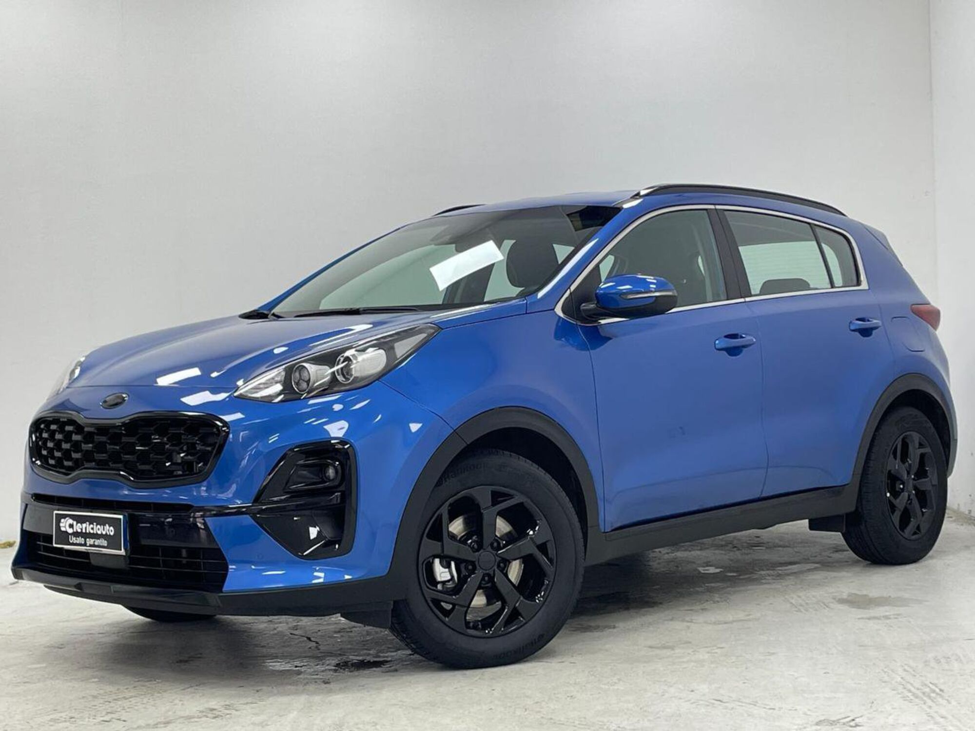 Kia Sportage 1.6 CRDI 136 CV 2WD Mild Hybrid Black Edition del 2021 usata a Lurate Caccivio