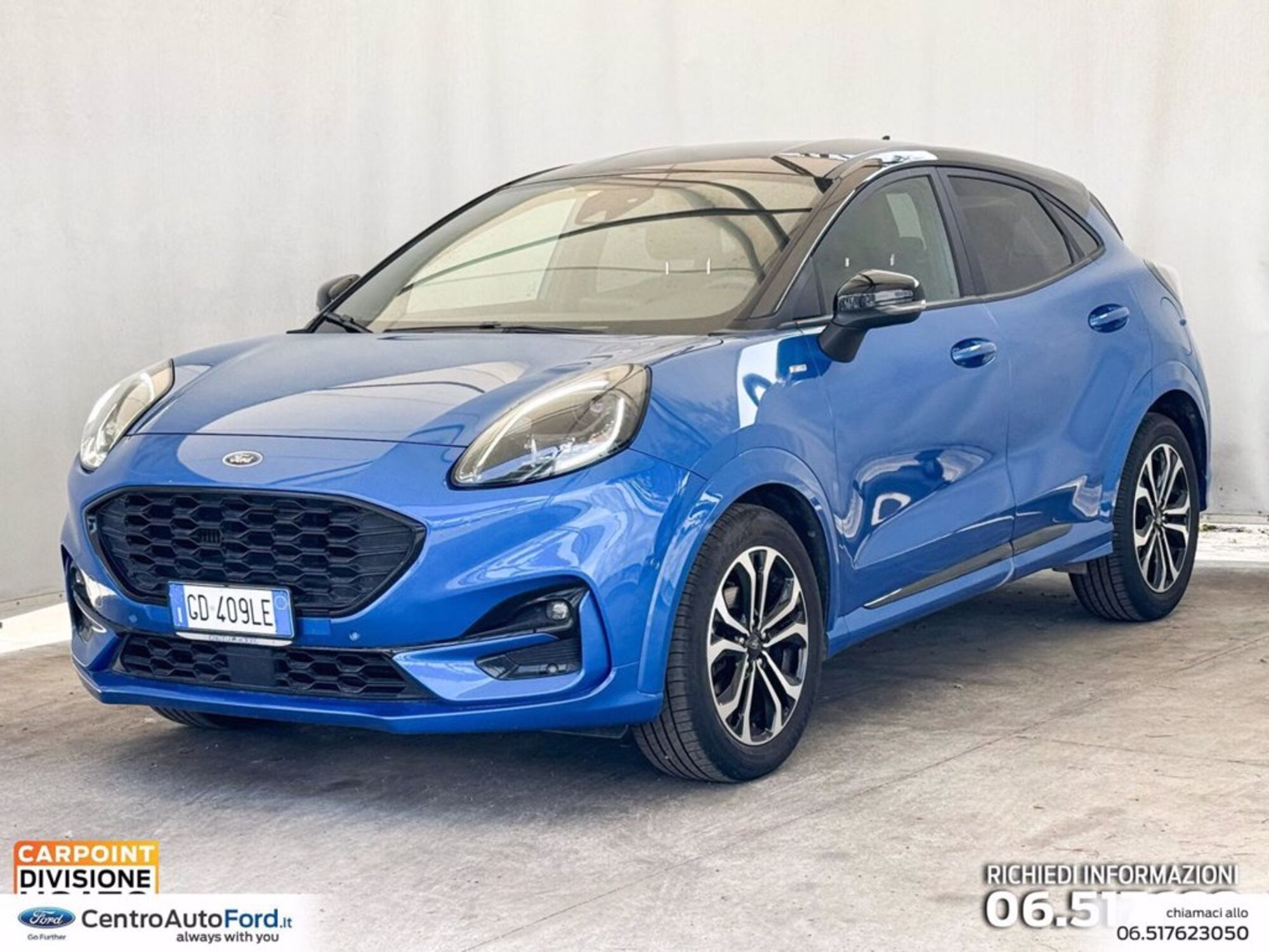 Ford Puma 1.0 ecoboost h ST-Line X 125cv del 2021 usata a Albano Laziale