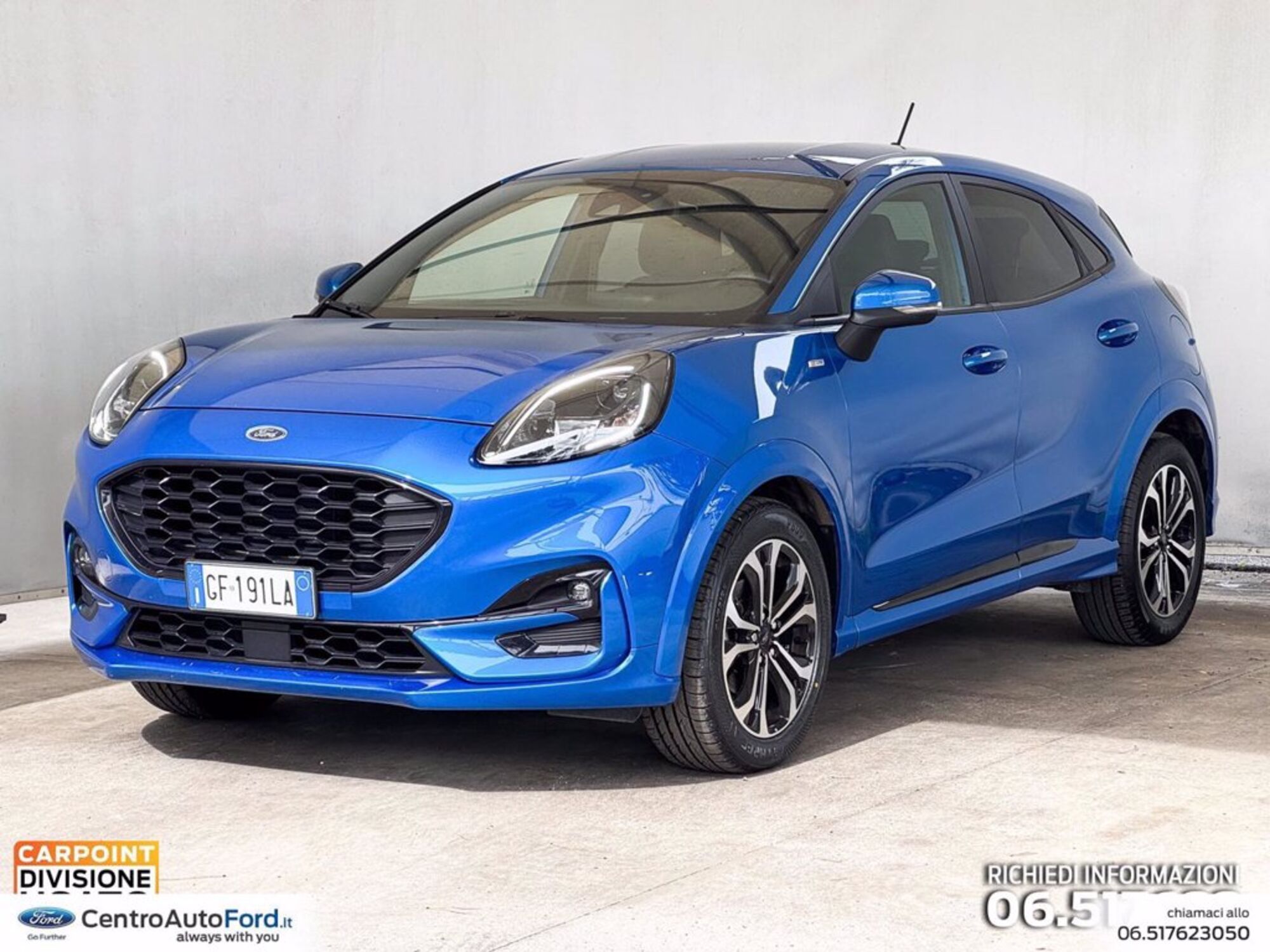 Ford Puma 1.0 ecoboost h ST-Line X 125cv del 2021 usata a Albano Laziale