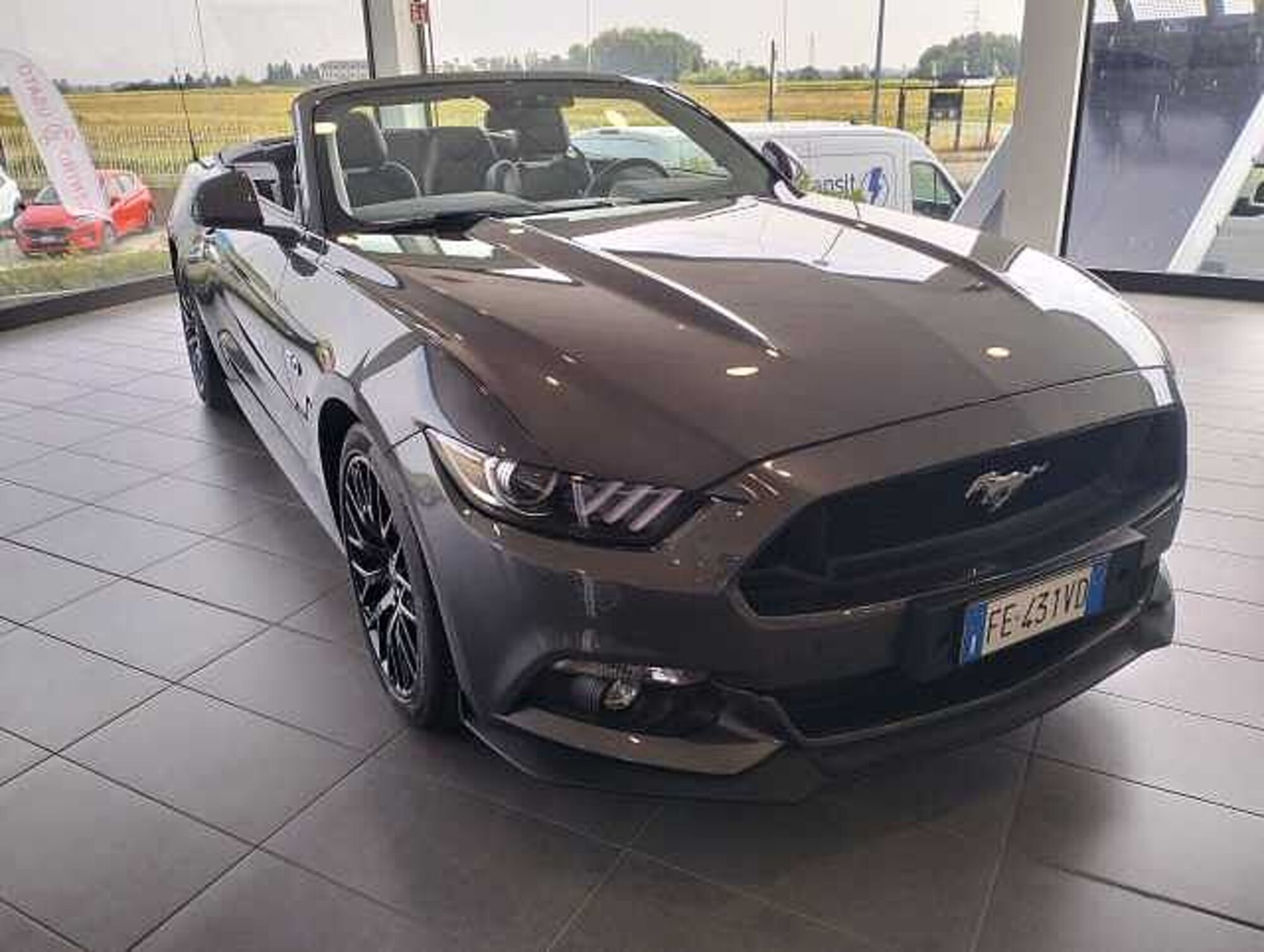 Ford Mustang Cabrio Convertible 5.0 V8 TiVCT GT  del 2016 usata a Caresanablot