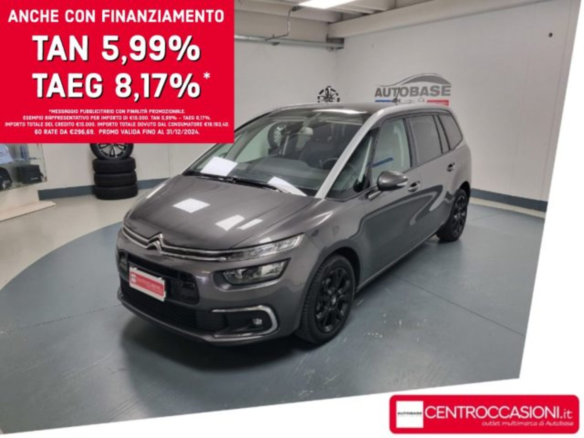 Citroen Grand C4 SpaceTourer Grand  Space  BlueHDi 130 S&amp;S EAT8 Shine  del 2020 usata a Brescia