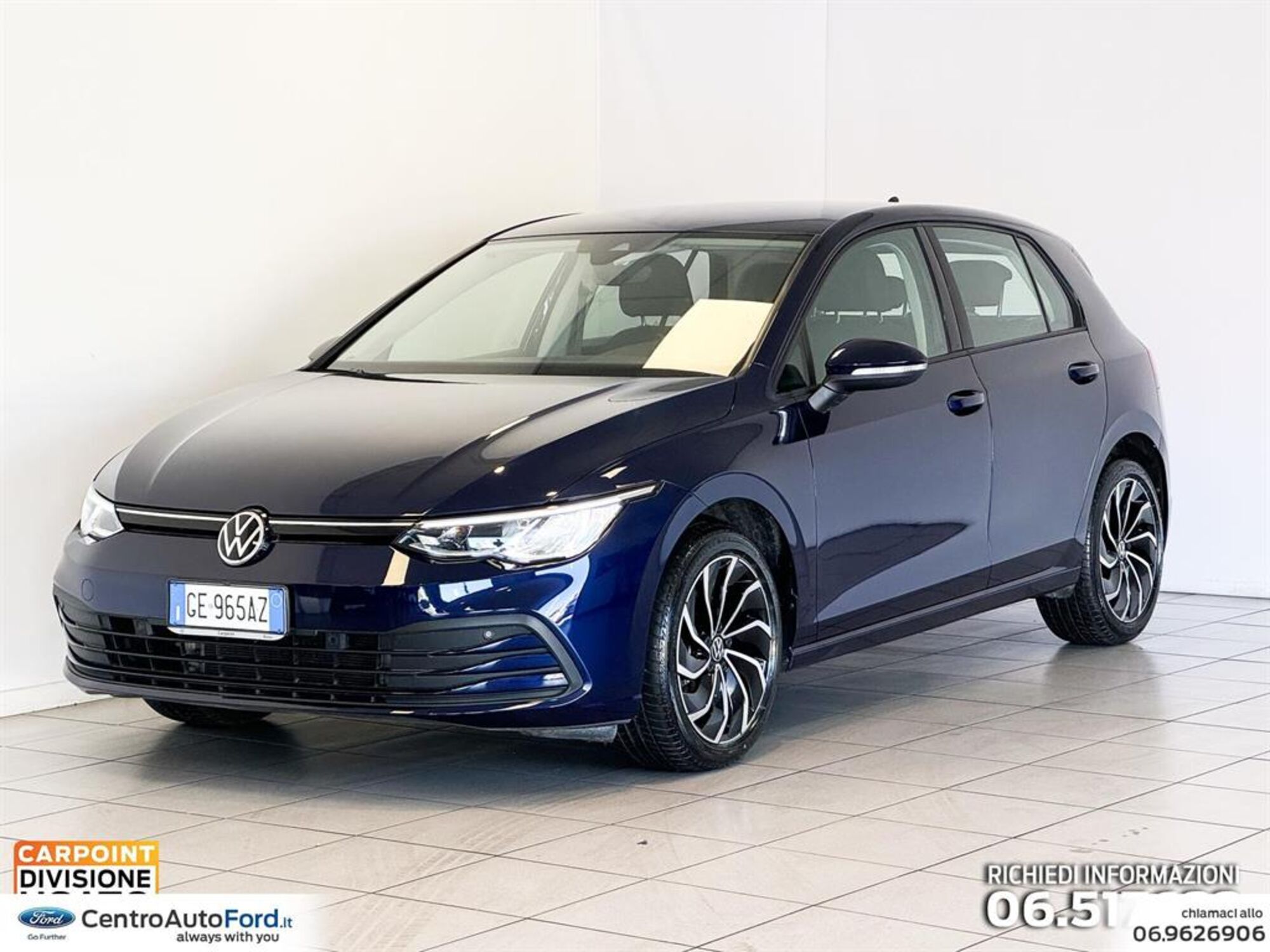 Volkswagen Golf 1.0 TSI EVO Life del 2021 usata a Albano Laziale