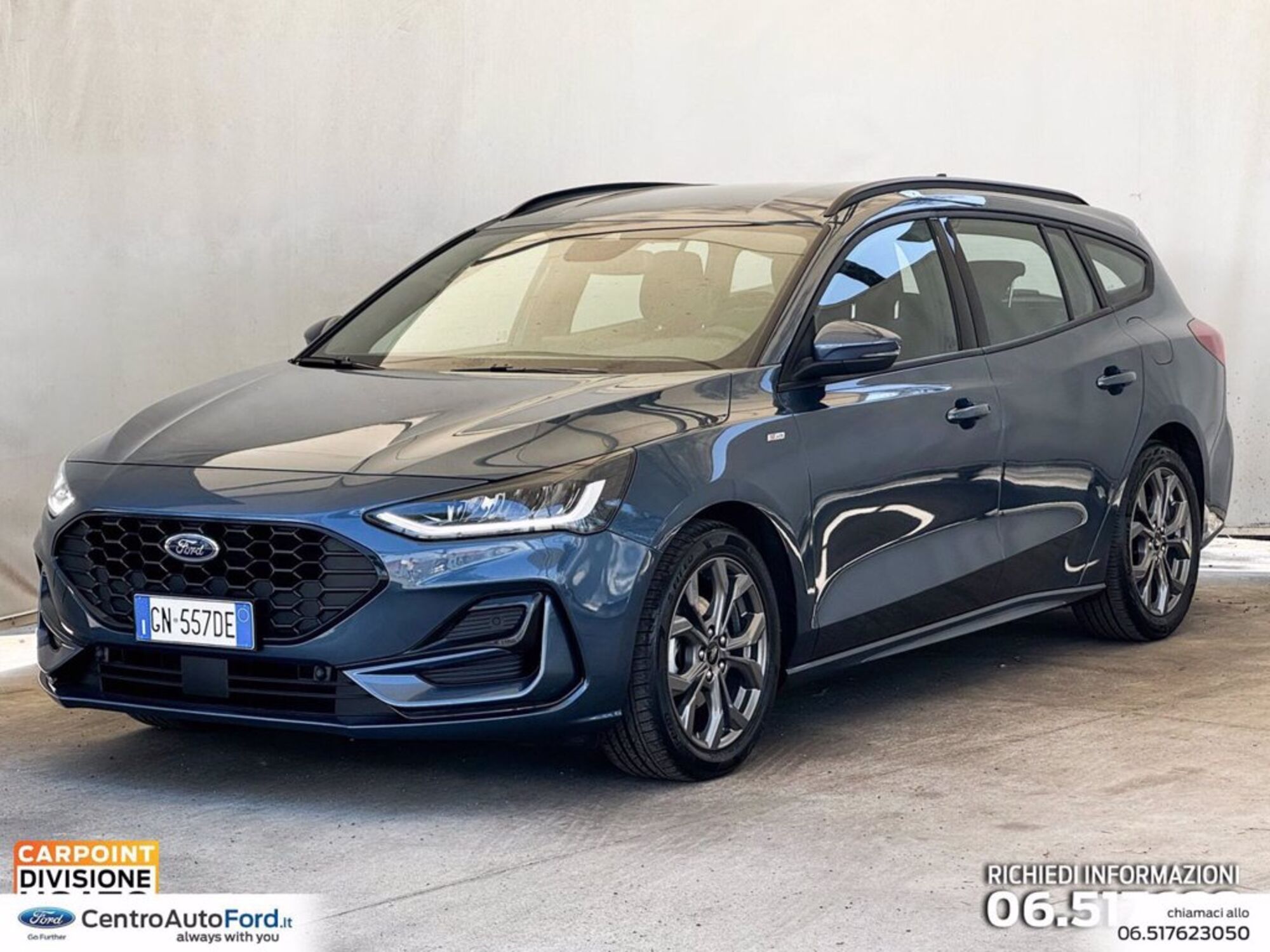 Ford Focus Station Wagon 1.0 EcoBoost 125 CV automatico SW ST-Line  del 2023 usata a Albano Laziale