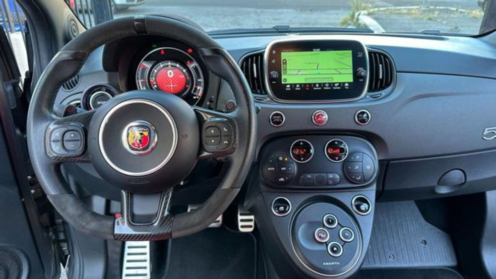 Abarth 595 Cabrio usata a Roma (18)