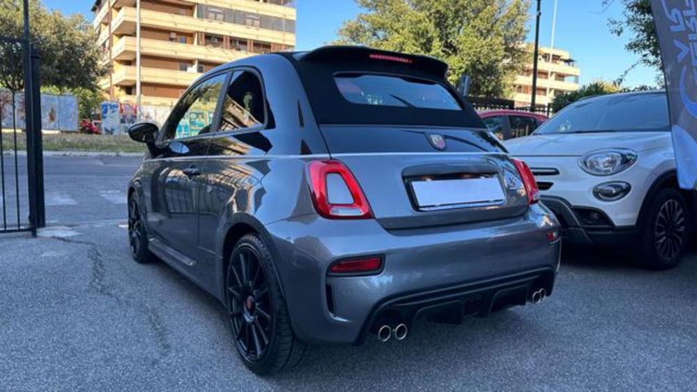 Abarth 595 Cabrio usata a Roma (4)