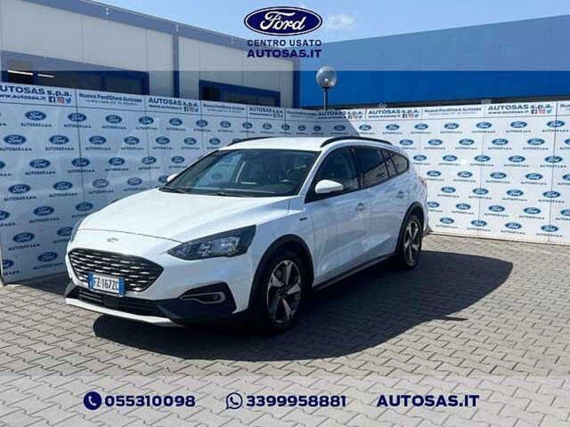 Ford Focus Station Wagon 1.5 EcoBlue 120 CV SW Active X del 2020 usata a Firenze